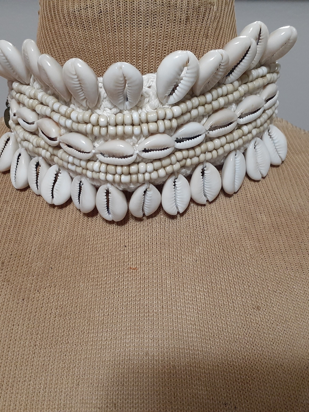 Handcrafted White Cowrie Shell Anklet- Women Jewelry